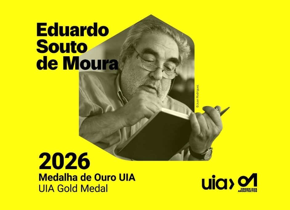 souto de Moura distinguido com medalha de ouro de União Internacional dos&nbsp;Arquitetos